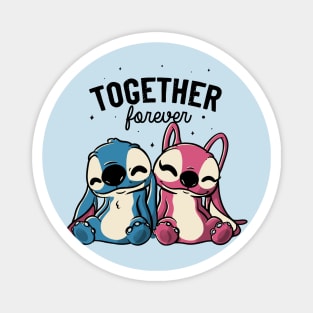 Together Forever Cute Lover Gift Magnet